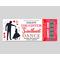 DIY Valentine's Sweetheart Daddy Daughter Dance Ticket and Flyer Bundle Template.