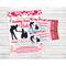 Editable Daddy Daughter Valentine's Dance Ticket and Flyer Bundle Template