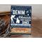Customizable Daddy Daughter Denim and Diamond Theme Dance Flyer and Ticket Bundle Template