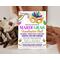 Editable Mardi Gras Ball Invitation Flyer and Ticket Bundle Template