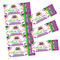Customizable Mardi Gras Masquerade Ball Invitation Flyer and Ticket Bundle Template
