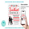 DIY Valentine's Sweetheart Mother Son Dance Ticket and Flyer Bundle Template