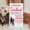 DIY Valentine's Sweetheart Mother Son Dance Ticket and Flyer Bundle Template
