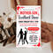 Editable Mother Son Valentine's Sweetheart Dance Ticket and Flyer Bundle Template
