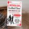 Editable Mother Son Valentine's Sweetheart Dance Ticket and Flyer Bundle Template