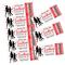 DIY Valentine's Sweetheart Mother Son Dance Ticket and Flyer Bundle Template
