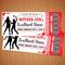 Editable Mother Son Valentine's Sweetheart Dance Ticket and Flyer Bundle Template