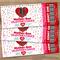 Editable Mother Son Valentine's Dance Ticket and Flyer Bundle Template