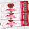 Editable Mother Son Valentine's Dance Ticket and Flyer Bundle Template