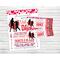 Customizable Valentine's School Mother Son Dance Ticket and Flyer Bundle Template
