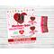Editable Mother Son Valentine's Dance Ticket and Flyer Bundle Template