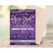 Editable Starry Night Under the Stars Prom Ticket and Flyer Bundle Template