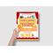 Editable Pizza and Movie Night Ticket and Flyer Bundle Template