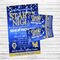 Customizable A Night Under the Stars Prom Ticket and Flyer Bundle Template