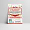 Editable Family Movie Night Ticket and Flyer Bundle Template