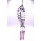 Full view of wind chime back side