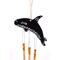 Close up of wind chime front side