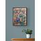 Example of what the painting would look like hanging and framed in a furnished setting. Painting is sold unframed.