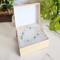 Sterling Silver Amazonite Gemstone Bracelet in packaging
