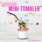 Personalized Mini Stainless Steel Tumbler Shot Glass with lid, straw, Custom, Funny, and Personalized Options. Great gift ideas for Weddings, bachelorette Parties, milestone birthdays, friend trip, or other occasions. conejo malo, dtmf, concho benito