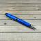 bright cobalt blue pen
