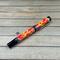 mosaic fountain pen with medium fine steel nib