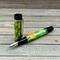 melon and lemon colored fountain pen