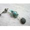 Natural beach stone and sea turtle belly ring