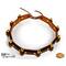 Leather Bullet Hatband