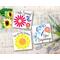 Colorful Spring Flower Signs, New Beginnings, Hello Spring, You Are My Sunshine