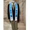 Water themed officiant stole, blue clergy stole, beach wedding officiant stole, baptism clergy stole