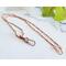 Rainbow Moonstone and Opal Copper Wire Wrapped Necklace