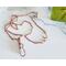 Rainbow Moonstone and Opal Copper Wire Wrapped Necklace