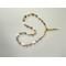 Multicolor pearl and gem necklace