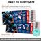 Editable Football Sports Game Event Ticket Template