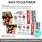 Customizable Football Sports Game Event Ticket Stub Template