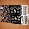 Editable Basketball Sports Game Event Ticket Template