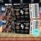Editable Basketball Sports Game Event Ticket Template