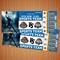  Customizable Basketball Sports Game Ticket Stub Template