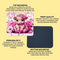 top mouse pad, polyester for smooth surface, precise mouse control, the bottom is made with rubber for anti-slip and surface protection