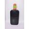 Full view of back of bottle painted solid black