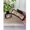 Floral Leopard Print Claw Hair Clip Set