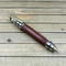 Grenade pen made with screw bean mesquite wood