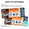 Editable Baseball Sports Game Event Ticket Template