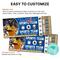 DIY Baseball Sports Game Event Ticket Template