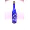 Full front view of one side of the bottle.  The 2 painted sides are not identical