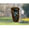 Barred Owl suncatcher in direct sunlight.