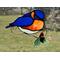 Bluebird suncatcher in direct sunlight.