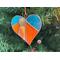 Heart-Sun ornament shown in a Christmas Tree.