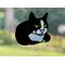 Tuxedo Cat Suncatcher in black